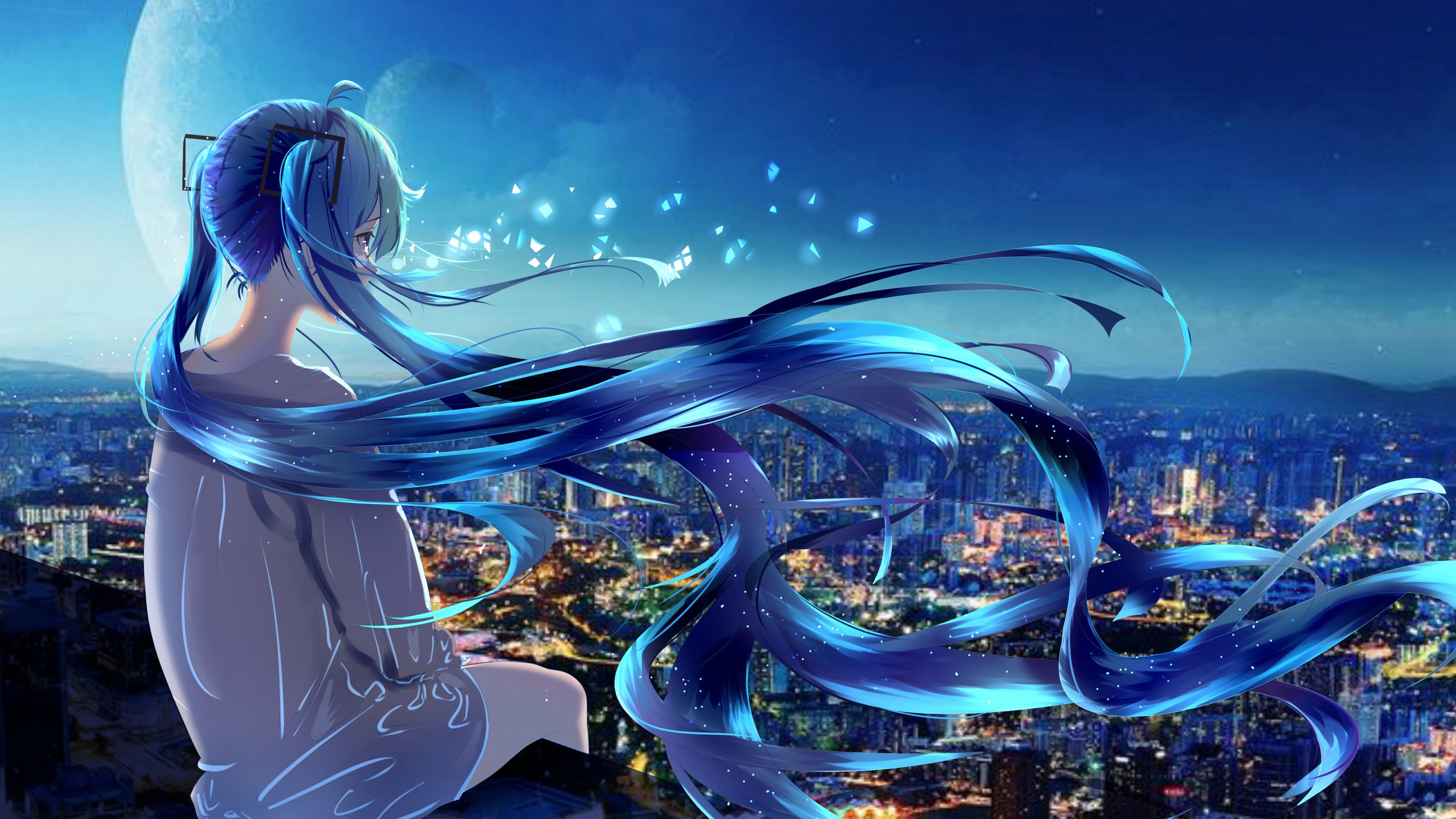Anime Girl Anime Logo 4K Wallpaper #626