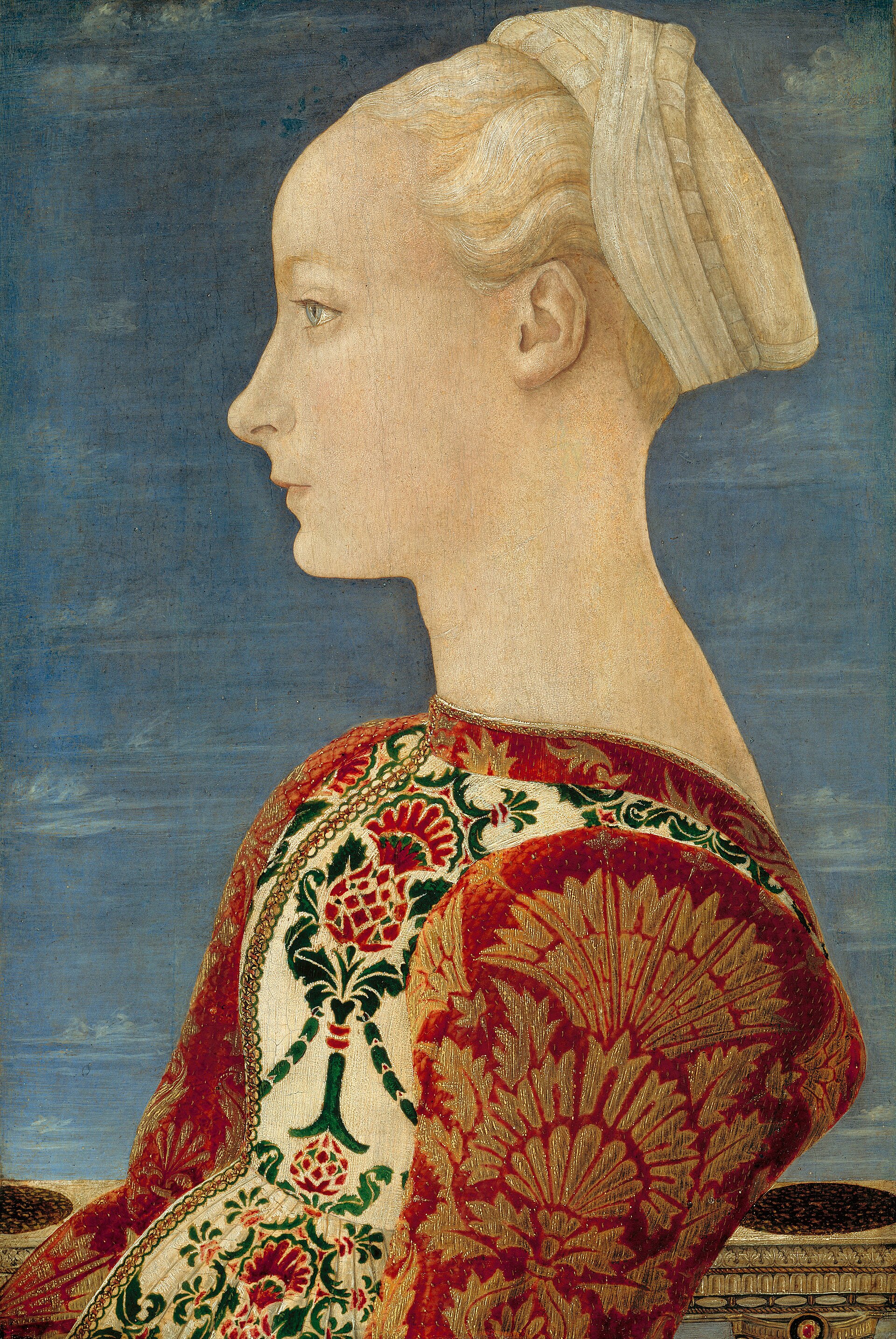 Aesthetic Piero Del Pollaiuolo Profile Portrait Of A Young Lady Gemäldegalerie Berlin Google Art Project Full HD Wallpaper #3434