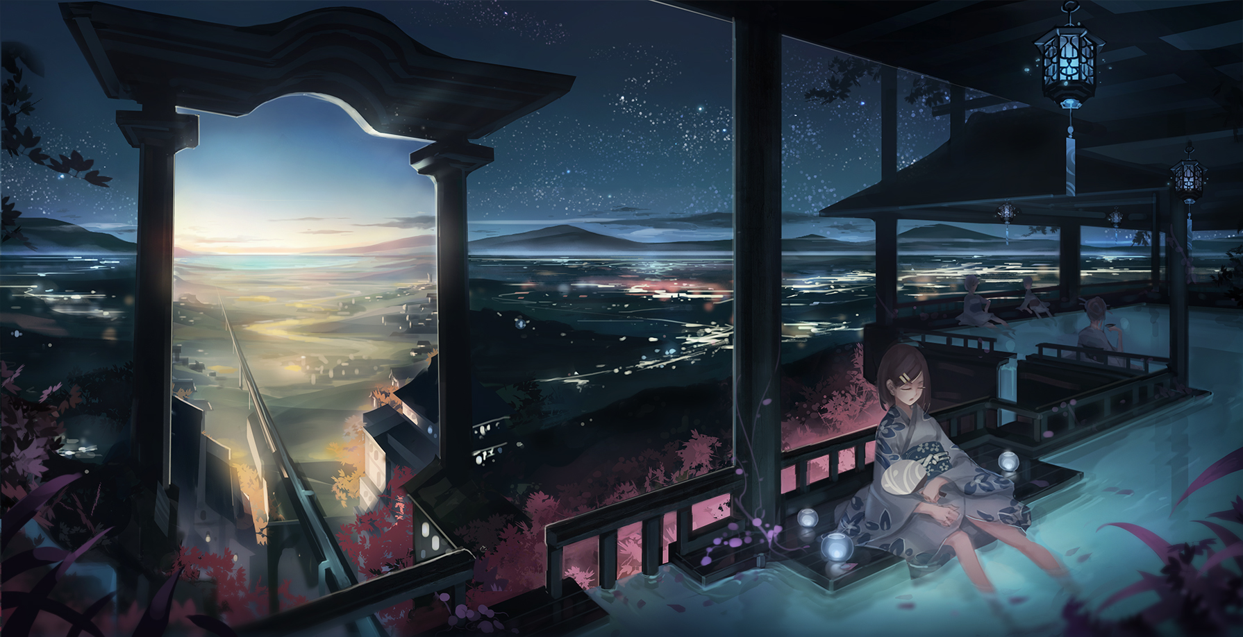 Landscape Anime HD Wallpaper #3264